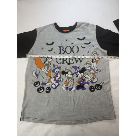 Disney Boo Crew Halloween Long Sleeve Shirt Minnie Mickey Goofy Donald Daisy Sm - Picture 2 of 5